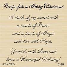 Merry Christmas Recipe Greeting 539h Scrapbookquotes Weihnachts Grusse Fur Karten Weihnachtsvers Weihnachtsfeiertage Spruche