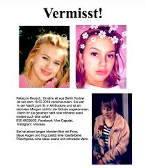 Discover (and save!) your own pins on pinterest Rebecca 15 Aus Berlin Einfach So Wegbleiben Wurde Sie Uns Nicht Antun