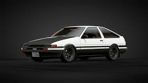 The ae86 is a supremely desired drift car, any movie involving drifting will include this car in one way or another. Initial D Ae86 Car Livery By Fidelisnightmare Community Gran Turismo Sport