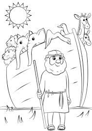 Noah S Ark Animals Two By Two Coloring Page From Noah S Ark Category Select From 24848 Printabl Noahs Ark Animals Noahs Ark Craft Sunday School Coloring Pages