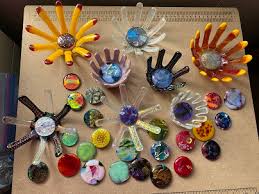 Doing flowers in glass is very exciting. Fused Glass Flowers Elegant Fused Glass By Karen