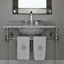 For an easy, yet revolutionary update, here are eight industrial bathroom vanities that will have you exposing pipes everywhere_._ Industrial Metal Bathroom Vanity Design Ideas