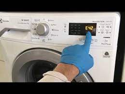 This problem can result in overflow. Electrolux Washing Machine Diagnostics Menu Ewf14742 Time Manager Youtube