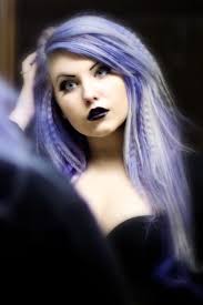Purple When My Hair Gets More Gray Rather Than Be An Old Blue Haired Old Lady I M Doing Mine Purple Lavender Hair Lilac Hair Scene Hair