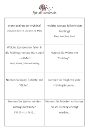 Hol dir das pfiffige quiz für kinder ab 10 jahren! Das Grosse Fruhlings Quiz 50 Tolle Und Kostenlose Ratselkarten
