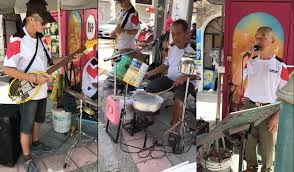 Visit on weekends for the music and crowd. Group Of Uncle Buskers In Penang Perform Lovely Old Songs With Improvised Instruments Mothership Sg News From Singapore Asia And Around The World