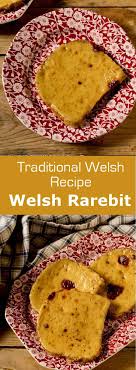 Welsh Rarebit Or Welsh Rabbit Is A Welsh Dish Prepared With Cheddar Mustard And Beer That Is Traditionall Welsh Recipes Welsh Rabbit Recipe For Welsh Rarebit