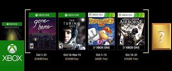 Juegos xbox 360 xbla rgh. Estos Son Los Juegos Gratis Para Xbox One Con Xbox Live Gold En Octubre