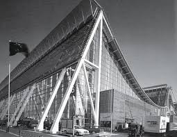 Exhibition Hall Thomas Herzog Structure Architecture Architecture Sketch Architecture