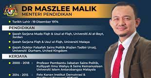 Beliau merupakan bekas timbalan menteri perusahaan perladangan dan. Biodata Menteri Pendidikan Dr Maszlee Malik Inilah Realiti