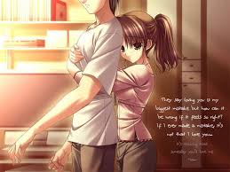 The first season of to love ru: Sad Anime Love Hug