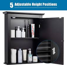 Maybe you would like to learn more about one of these? Tangkula Bathroom Cabinet Mirrored Wall Mounted Storage Medicine Cabinet Cabinet With Single Door