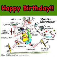 Image Result For Happy Birthday Marathon Runner Happy Birthday Wishes For Him Happy Birthday Meme Happy Birthday Quotes Funny