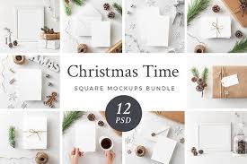 Christmas Mockups Bundle Save 70 Free Psd Mockups Templates Mockup Free Psd Mockup