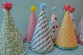 Homemade Birthday Hats For Adults Vintage Party Hats Diy Kids Party Diy Vintage Party Diy Party
