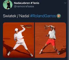 This was the case for wta stars coco gauff and iga swiatek on friday who were overwhelmed when the spanish superstar was mentioned. Nadal Swiatek Tennis