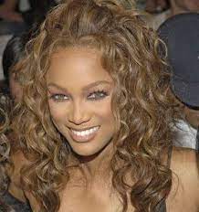 Long Wavy Hairstyles Tyra Banks Hair Curly Hair Model Curls For Long Hair