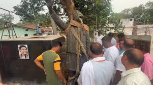 अजीत जोगी प्रतिमा विवाद: प्रशासन और अमित जोगी के बीच बनी सहमति, धरना  प्रदर्शन किया समाप्त - Lalluram