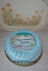 Torta Decorata Con Panna Compleanno Compleanno Pompiere Compleanno Decorazioni Con Panna