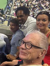 The @usopen is one of my favorite events, and it's been so fun sharing it  with some amazing people! A special tribute to the artists behind the  Althea Gibson tributes: @mkoby and