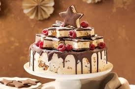 Trusted ice cream dessert recipes from betty crocker. Honeycomb Ice Cream Cake With Shortbread Stars Recipe Amazing Christmas Desserts Christmas Ice Cream Cake Christmas Ice Cream