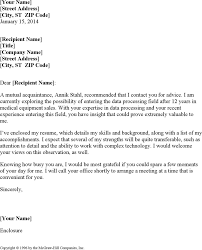 Download this referral cover letter now and impress your future employer in minutes! Free Resume Cover Letter With Referral From Mutual Acquaintance Docx 20kb 1 Page S