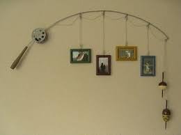 Canne A Peche Man Cave Decor Man Room Picture Frames