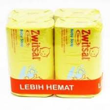 Zwitsal Baby Soap Classic 4x8090 Large Baby Soap Soap Body
