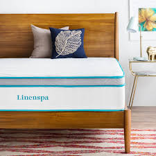 Linenspa 12 Inch Gel Memory Foam And Innerspring Hybrid Mattress Walmart Com Best Cooling Mattress Hybrid Mattress Mattress Buying