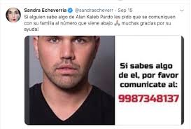 Detienen en Perú por llevar cocaína al nieto de Helena Rojo, el actor Alan  Kaleb Maldonado Pardo