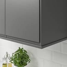 Here's what ikea knows about black kitchens, that you don't. Forbattra Rounded Deco Strip Moulding Dark Grey 221 Cm Ikea