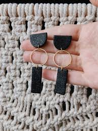 Studio Argila Santorini Diy Clay Earrings Polymer Clay Jewelry Diy Clay Earrings