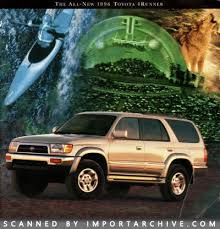Choose a model year to begin narrowing down the correct tire size. Importarchive Toyota 4runner Brochure 1996 2002 Free Preview Gallery 1996 1997 1998 1999 2000 2001 2002