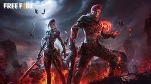Camp fire wallpaper, black rocky mountain, pixel art, moon, the sin of man. Garena Free Fire Best Survival Battle Royale On Mobile