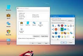 To take a screenshot on windows 10 and automatically save the file, press the windows key + prtscn. How To Restore The Old Desktop Icons In Windows 10 Windows Central