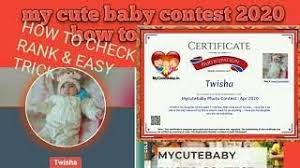 Unlimited Votes For My Cute Baby Contest Youtube