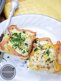 Busy Mom S Baked Ham Cheese Egg Cups Recipe Ham Recipes Healthy Baked Ham Ham And Cheese