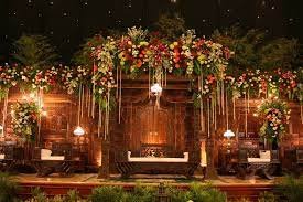 Javanese Traditional Wedding Decorations Dekorasi Pernikahan Tradisional Latar Belakang Pernikahan Tema Pernikahan