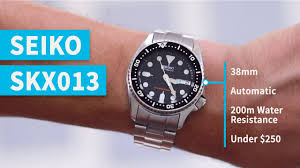 Best Dive Watch For Small Wrists Seiko Skx013 Review Youtube