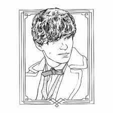 Последние твиты от fantastic beasts (@fantasticbeasts). Newt Scamander Coloring Pages Coloring Data Include
