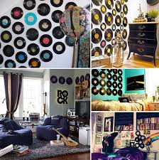 Vinyl Record Wall Art Music Themed Bedroom Record Decor Record Wall Art