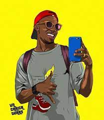 58 Mesmerizing Illustrated Male Portraits Black Cartoon Swag Art Black Art Pictures