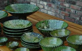 Poterie Verte Maroc Tamegrout Et Ses Celebres Poteries Vertes Le Blog De Paris Decoration Marocaine Vaisselle En Ceramique Artisanat Marocain