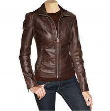 Arrow Womens Brown Leather Jacket Kjkjt Leather Jackets Women Womens Leather Jacket Outfit Leather Jacket Women Brown