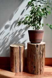Tree Log End Table Branch End Handmade Live Edge Log Side Slab Slice Stump Table Tree Trunk Wood In 2020 Log End Tables Tree Stump Side Table Tree Stump Furniture