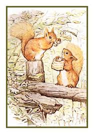 Use 2 strands of thread for cross stitch. Mr And Mrs Squirrel Nutkin Inspired By Beatrix Potter Counted Cross Stitch Pattern Arts Crafts Sewing Cross Stitch Rapidinfrastruktur Com