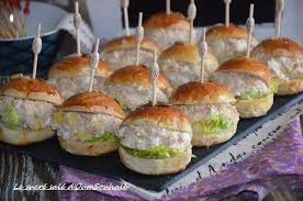 Mini Burger Froid Au Thon Pinterest Alimentacion Gastronomia Y Comida Para Fiesta