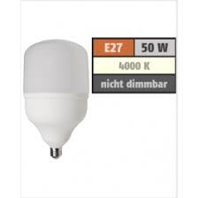 sehr helle 50w led birne e27 mit 4600 lumen lichtfarbe neutralweiss led birnen led leuchtmittel led