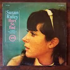 Susan Rafey "Hurt so Bad" 33rpm Record Album lp Vinyl pop voces femeninas  original Verve estéreo raro