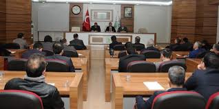 Kaymakam Koc Mudurlerle Bir Araya Geldi Gelin
